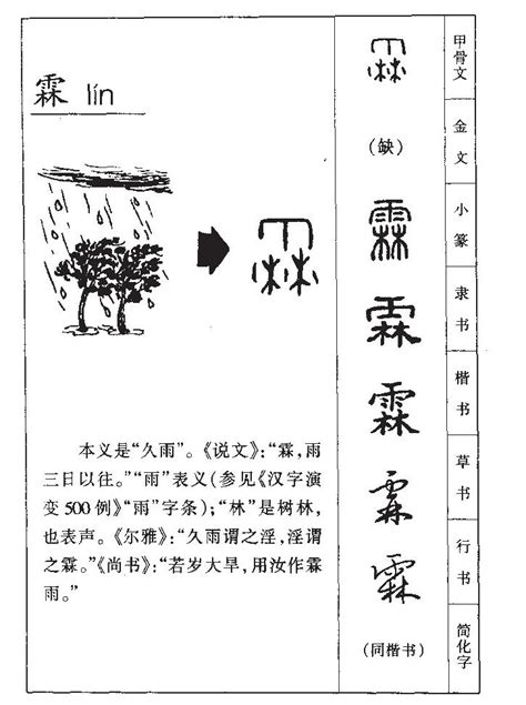 霖的意思名字|霖字取名的寓意